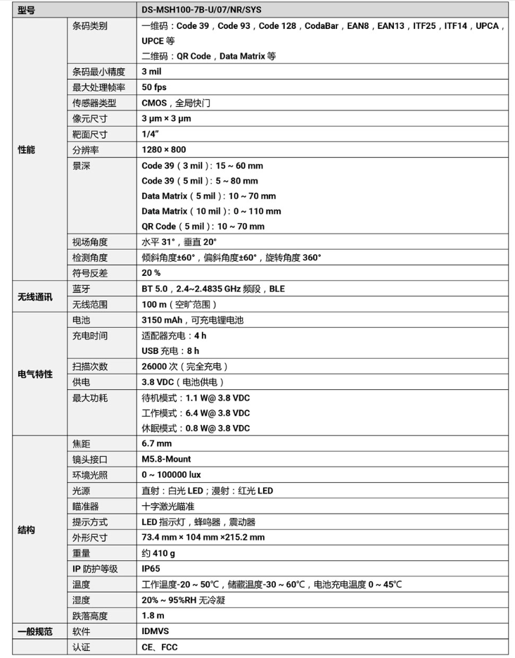 ?？礑S-MSH100-7B-U 100萬(wàn)像素?zé)o線手持工業(yè)讀碼器參數(shù).png